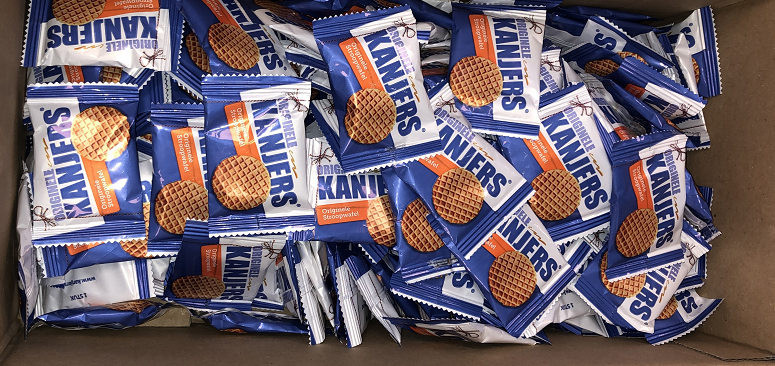 Kanjers Mini Kanjers Stroopwafels  ( circa 150 pcs)