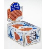 Delft Blue Stroopwafels Stroopwafels Delfts Blauw Displaybox (2-pack)