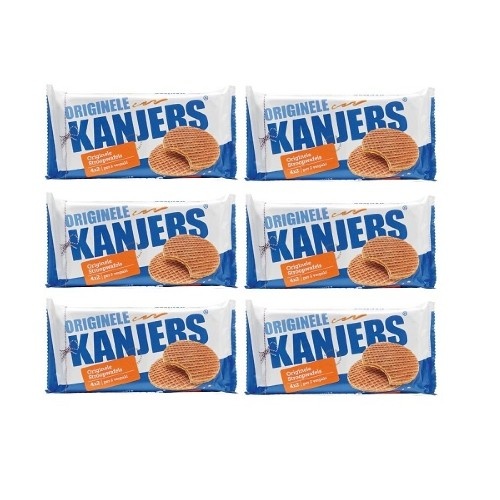 Kanjers Kanjers Original Stroopwafels (duo six pack)