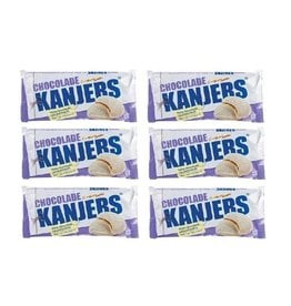 Kanjers Witte Chocolade Kanjers Stroopwafels (six pack)