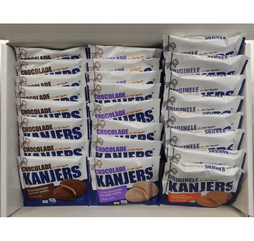 Kanjers Kanjers Stroopwafels Luxury Distribution Box Classic (3 flavors)