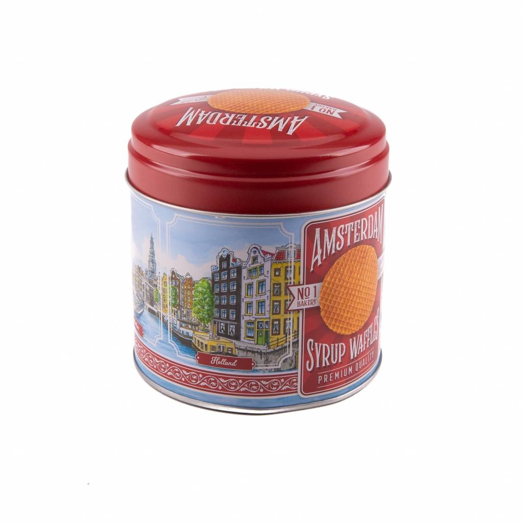 Amsterdam Stroopwafel tin