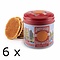 6 stuks Amsterdam Stroopwafel blik