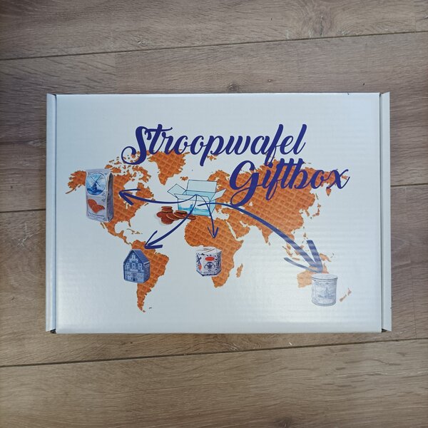 Kanjers mini Kanjers Stroopwafels Regular + Chocolate in luxury handout box (120 pcs)