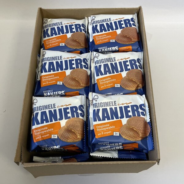 Kanjers Kanjers Stroopwafels Uitdeelbox Regular (50 pcs)