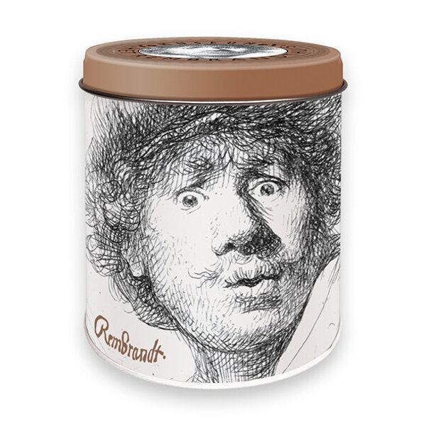 Stroopwafel World Rembrandt surprised stroopwafel tin