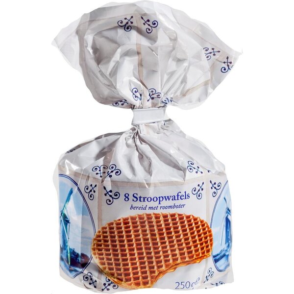 Delft Blue Stroopwafels Stroopwafels Delfts Blauw 8 Pack