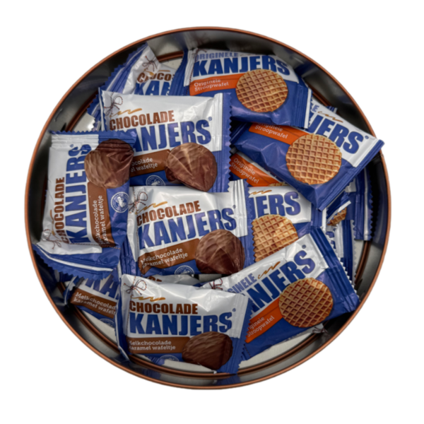 Kanjers Stroopwafel 3D Je bent een kanjer ( Chocolade + Original stroopwafels)