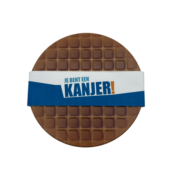 Kanjers 3D Stroopwafel Blik gevuld met Kanjer Stroopwafels (inhoud 5 stuks)