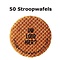 Stroopwafels per stuk verpakt met logo ( 50 stuks)