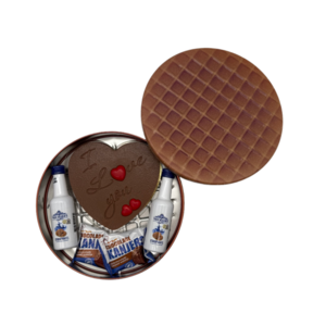 Love stroopwafel 3D Blik gevuld
