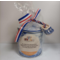 Blik Delfts Blauw in cadeauverpakking met strik en klompjes