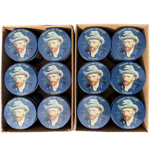 Van Gogh stroopwafel blik  doos 12 stuks