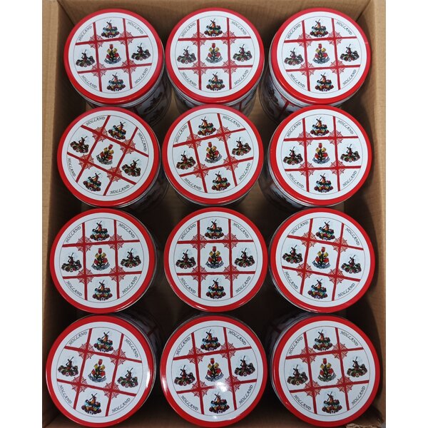 Stroopwafel World Stroopwafel tins Netherlands (box 12 tins)