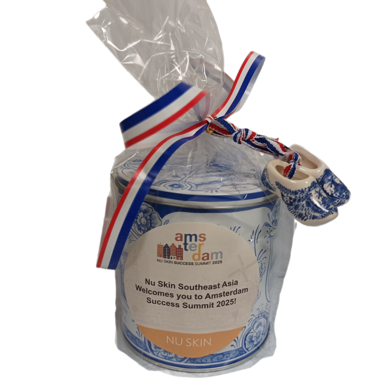 Gepersonaliseerde Stroopwafel blik
