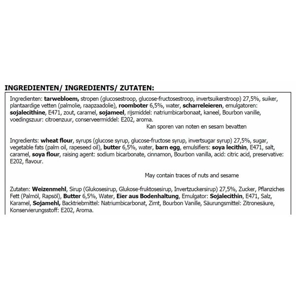 Delft Blue Stroopwafels 8 pack - 5 Box (60 Packets)