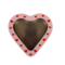Sweet Love Heart Tin with window and 6 heart-shaped stroopwafels