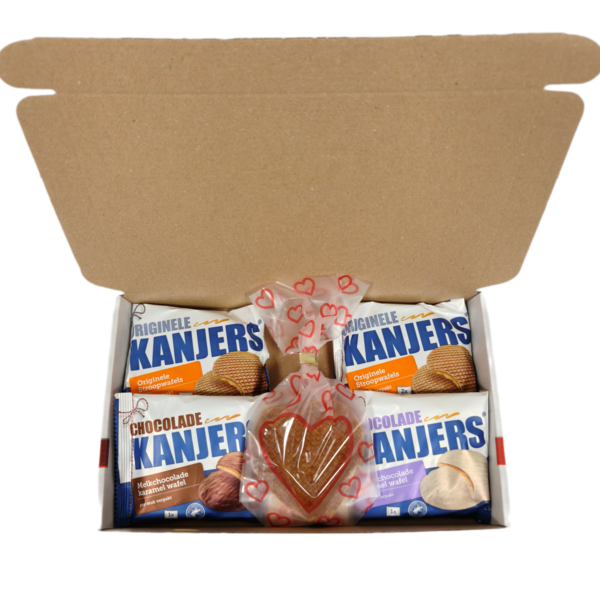 Stroopwafel Giftbox stroopwafel kanjers love box