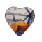 Delft Blue Heart Tin - with 3 stroopwafels