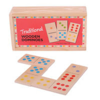 BigJigs Spel - Domino - Klassiek