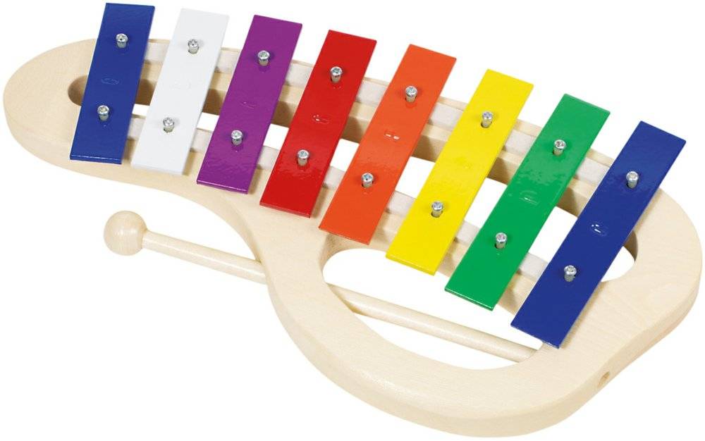 Xylofoon - Metaal - 8 Tonen - Gebogen