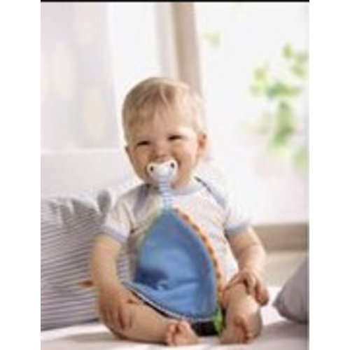 Haba Haba - Knuffeldoekje - Blauw Haba Haba - Knuffeldoekje - Blauw