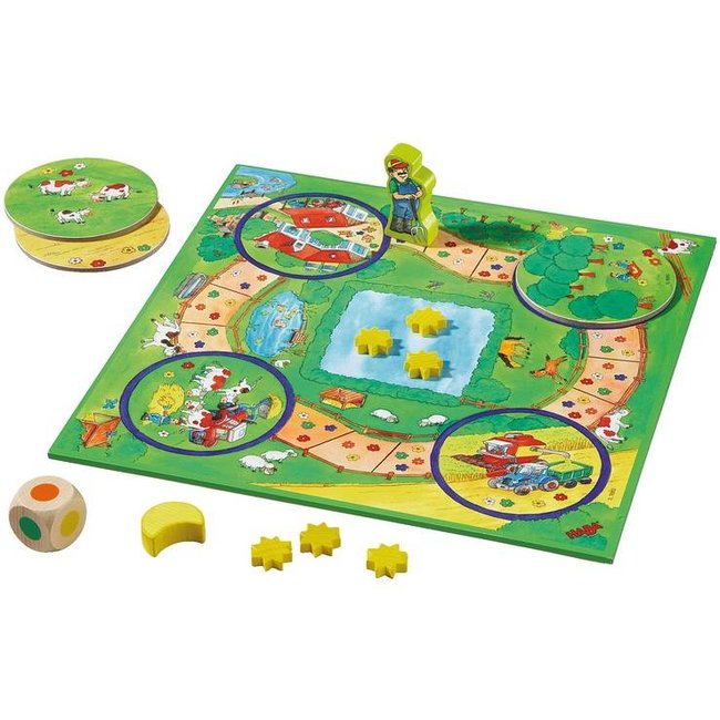 Haba Spel - Mijn eerste spelletjesdoos - De grote spelletjesverzameling - 3+