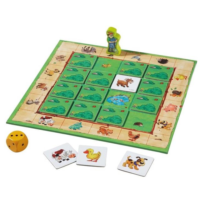 Haba Spel - Mijn eerste spelletjesdoos - De grote spelletjesverzameling - 3+