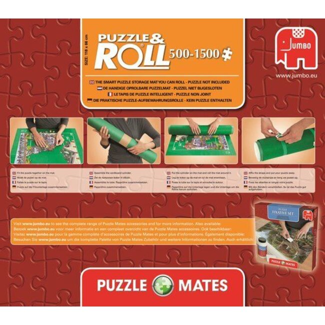 Jumbo Puzzelmat - Op rol - Voor puzzels van 500 tot 1500st.