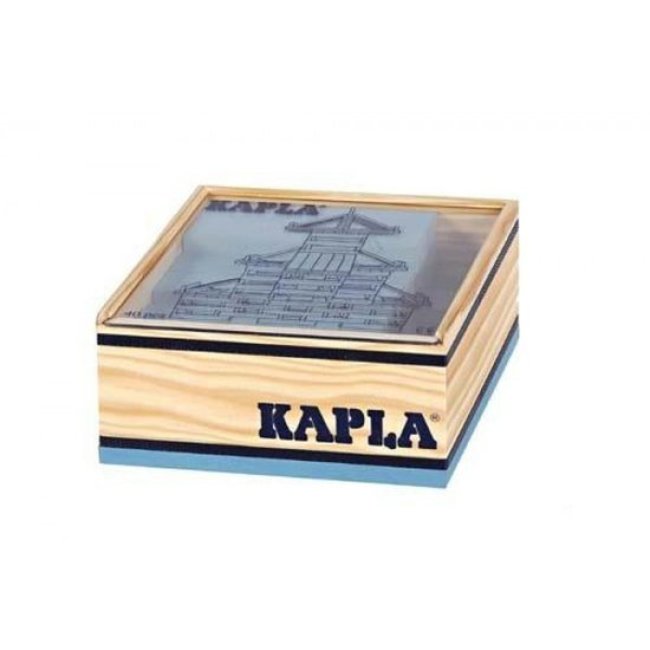 Kapla Plankjes - Kapla - Licht blauw - 40st.