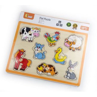 Puzzel - Boerderijdieren - 8 st.