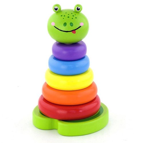 Vigatoys Stapelfiguur - Kikker Vigatoys Stapelfiguur - Kikker