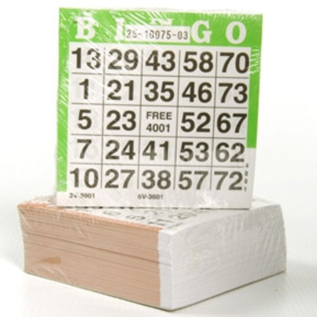 Engelhart Kansspel - Bingokaarten - 500 vel