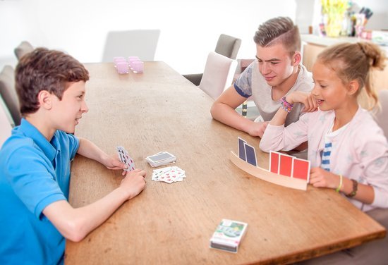 Speelkaarten - Kaarthouder - Hout - Middel - 35cm
