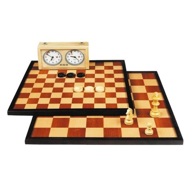 Engelhart Schaak- / dambord - 47cm