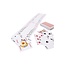 Engelhart Speelkaarten - 2x Kaartspel - Poker/bridge - In hard plastic doosje