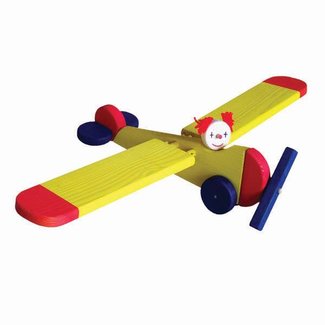 Van Dijk Toys Vlieg- / zweeffiguur - Vliegtuig