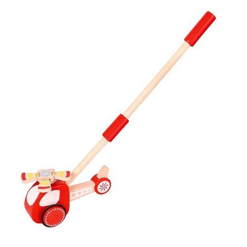 Njoykids Njoykids - Duwstok - Helikopter Njoykids Njoykids - Duwstok - Helikopter