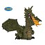 Papo Speelfiguur - Fantasie - Draak - Met vlammen - Groen
