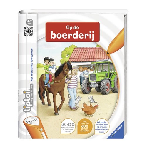 Ravensburger Leerspel - De wereld van paarden & pony's - Tiptoi Ravensburger Leerspel - De wereld van paarden & pony's - Tiptoi