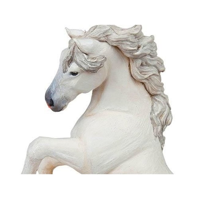 Papo Speelfiguur - Paard - Steigerend - Wit