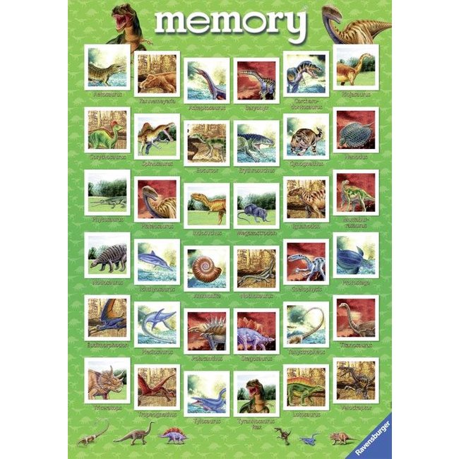 Ravensburger Spel - Memory - Dinosaurus
