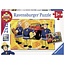 Ravensburger Puzzel - Brandweerman Sam - Aan het werk - 2x12st.