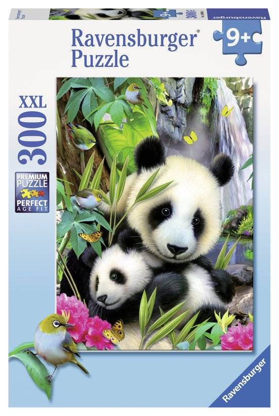 Puzzel - Lieve panda - 300st.