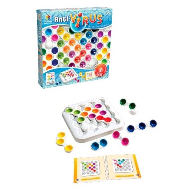 SmartGames IQ spel - Anti-virus - 8+