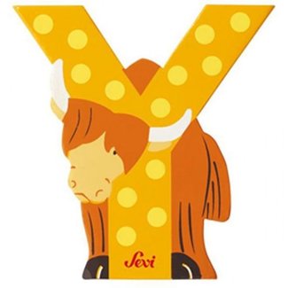 sevi Letter - Y - Hout - Sevi