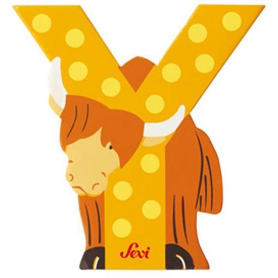 Letter - Y - Hout - Sevi