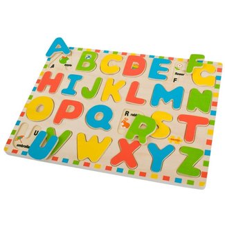 BigJigs Puzzel - Alfabet - Hoofdletters - 26st.