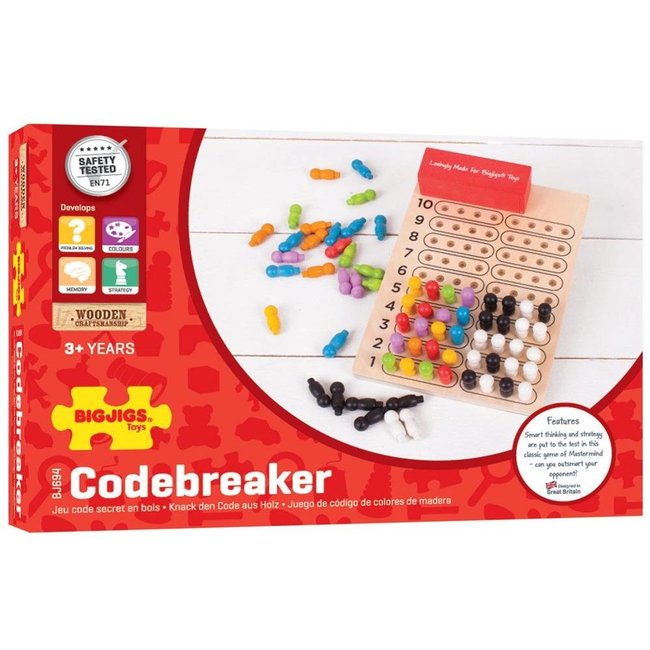 BigJigs Spel - Mastermind - Code breaker - 6+