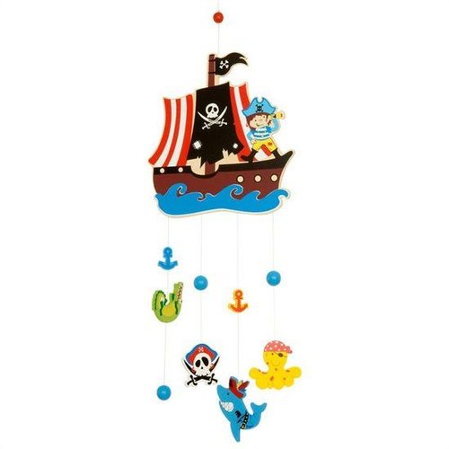 BigJigs Bigjigs - Mobiel - Piraten BigJigs Bigjigs - Mobiel - Piraten